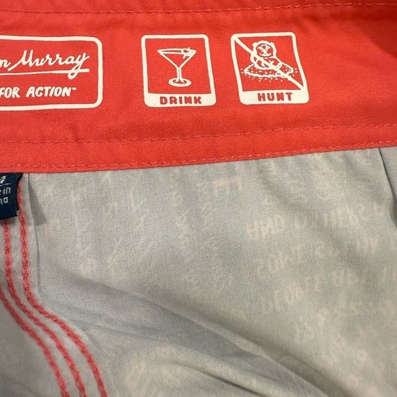 William Murray Golf Words of Wisdom Purple and Pink Board Shorts - Picture 10 of 12